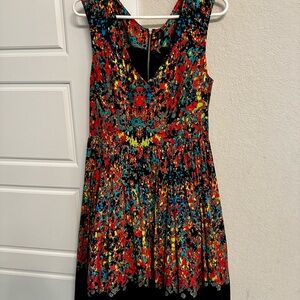 Tracy Reese Multicolor Sleeveless Midi Dress from Anthropologie.